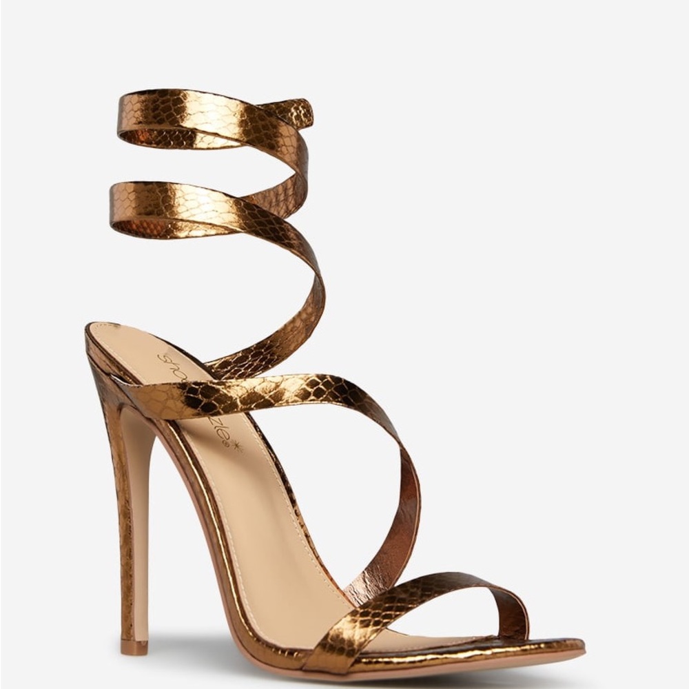 Shoe dazzle spiral heels